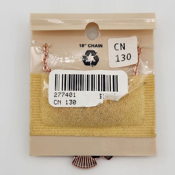 Sweet Wise Owl Copper by Wheeler Pendant Necklace Highly Detail Solid Copper 18" - Picture 3 of 5